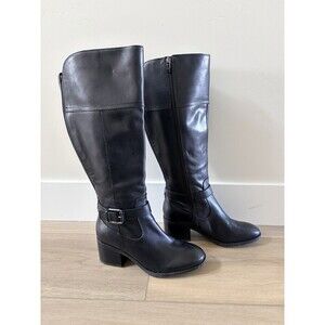 Marc Fisher Medium Calf Leather Tall Shaft Boots - Riley